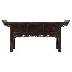 Vintage Early 20th Century Chinese Altar Console: Timeless Elegance Restored