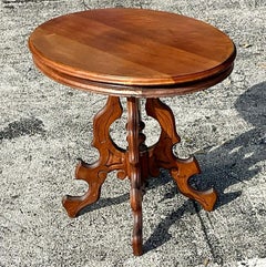 Early 20th Century Vintage East Lake Side Table