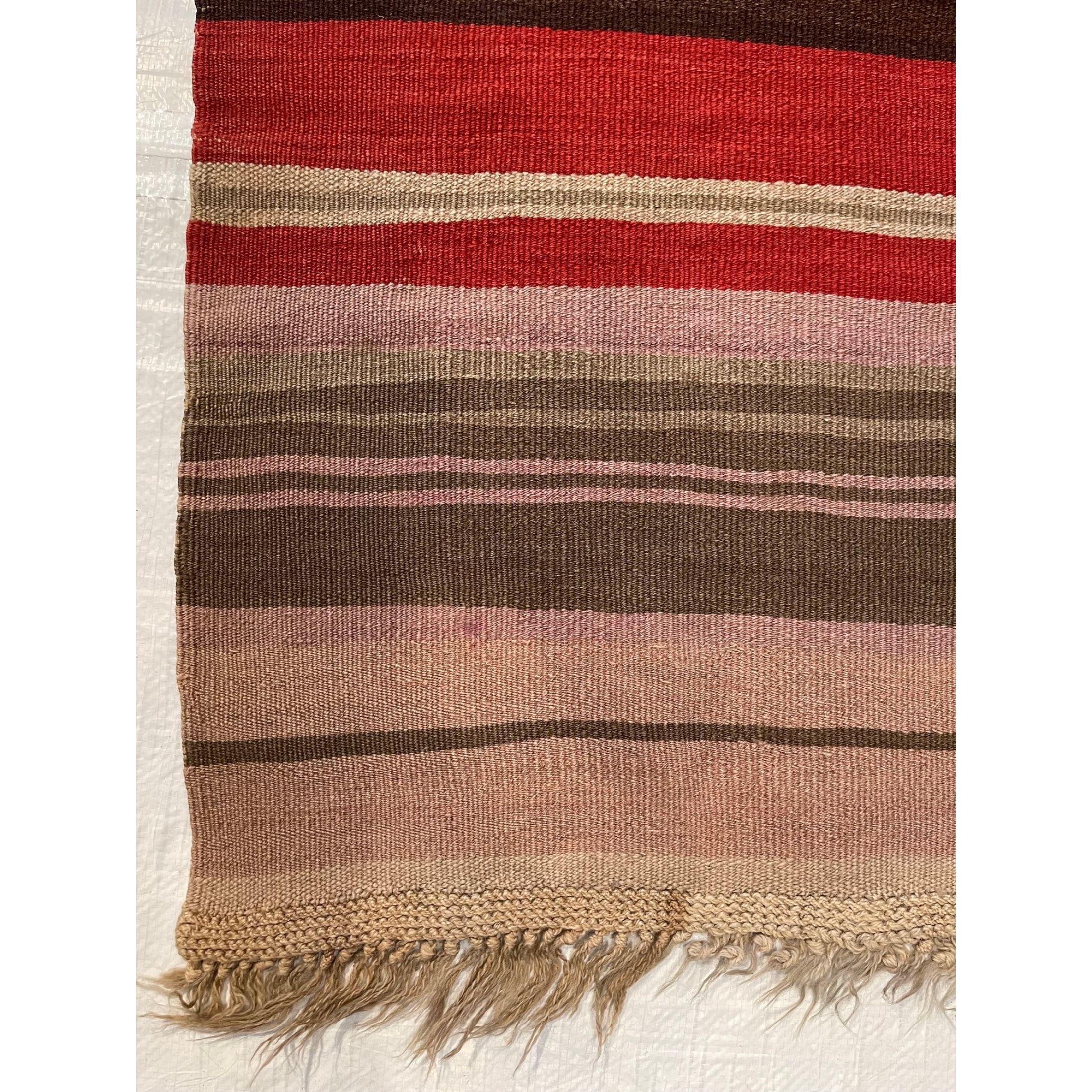 Other Early 20th Century Vintage Flat Weave Shahsavand Kilim Rug For Sale