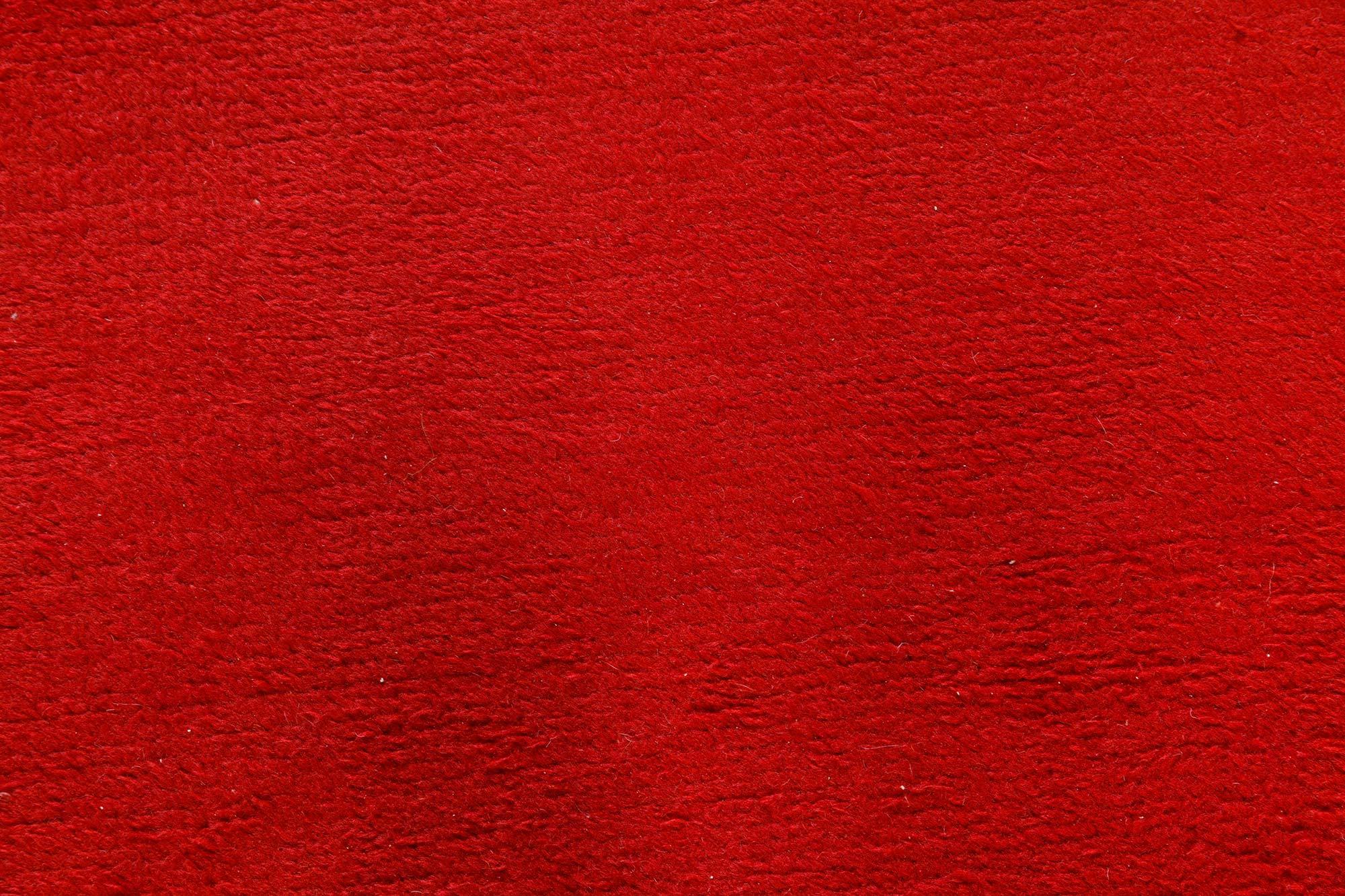 Anfang des 20. Jahrhunderts Vintage Französisch Art Deco Rot Hand geknüpft Wolle Teppich im Angebot 1
