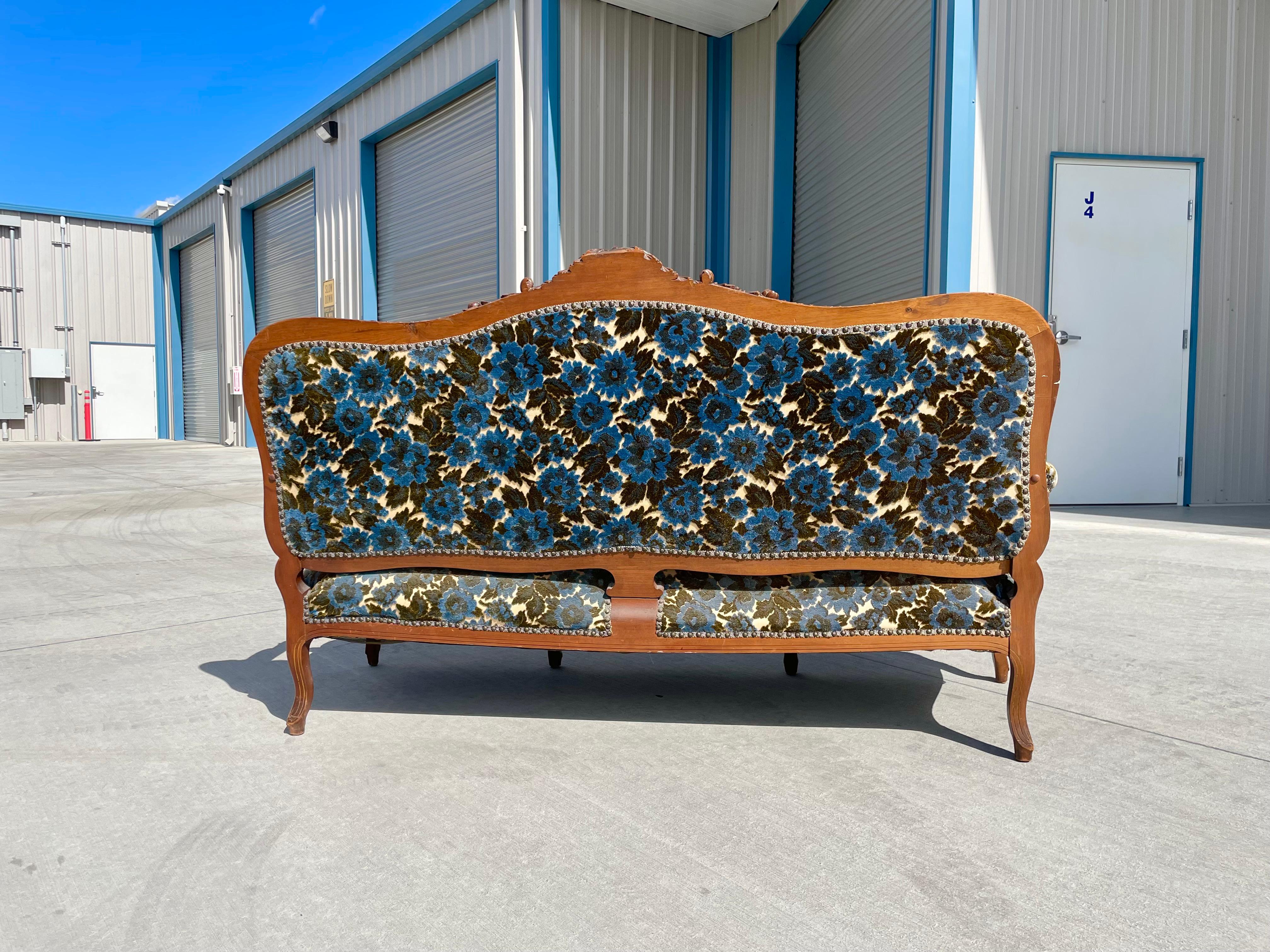 Early 20th Century Vintage French Sofa Styled After Louis XV 9