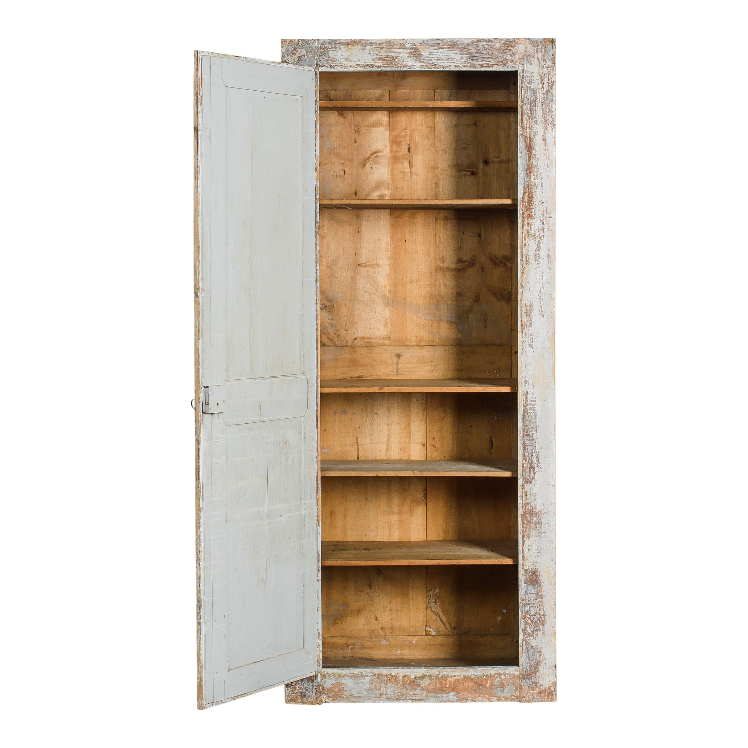 Bois Cabinet en bois gris du début du 20e siècle, France