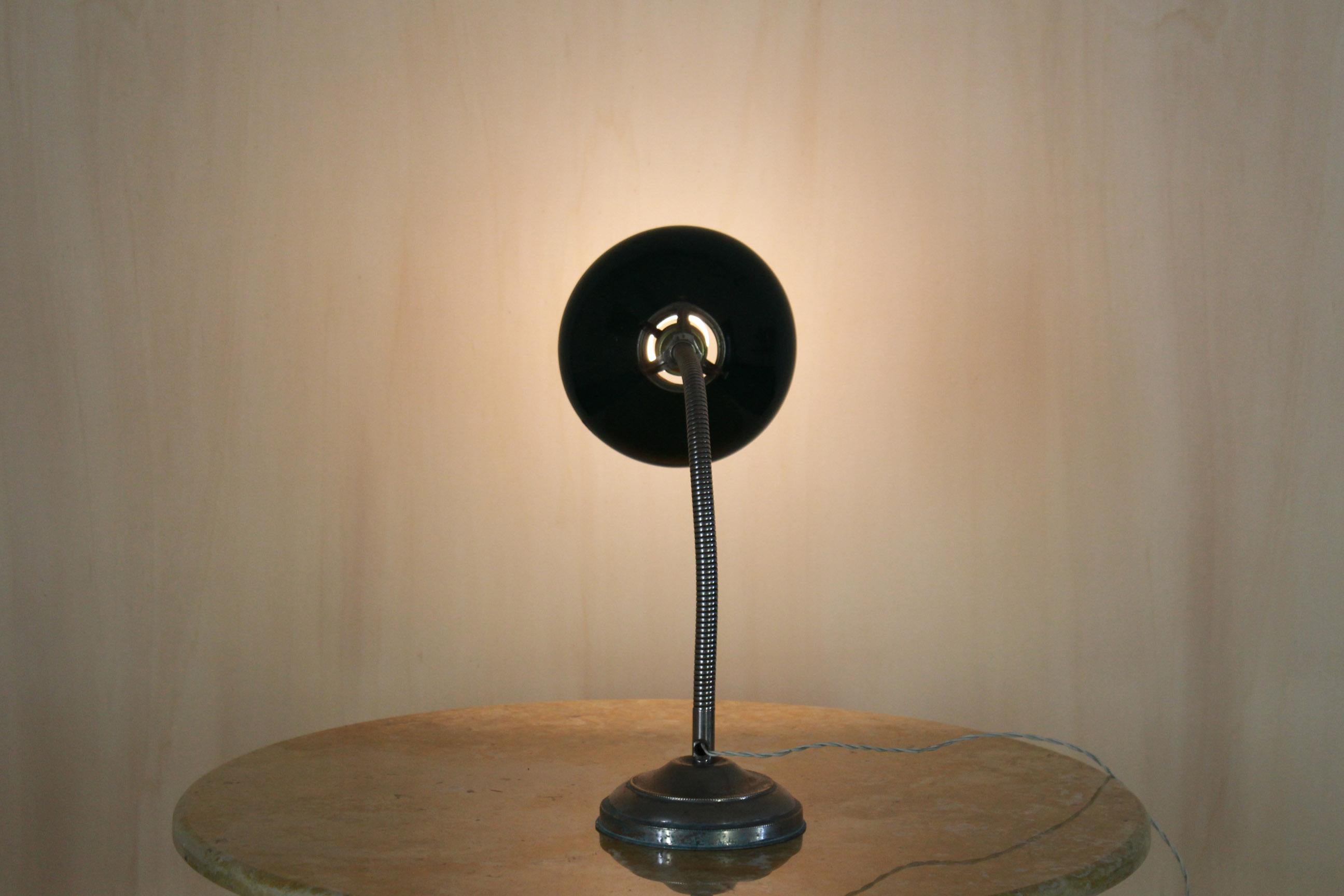 German Vintage Lamp in Bauhaus Style Citmf Branded from the Early 20th Century For Sale