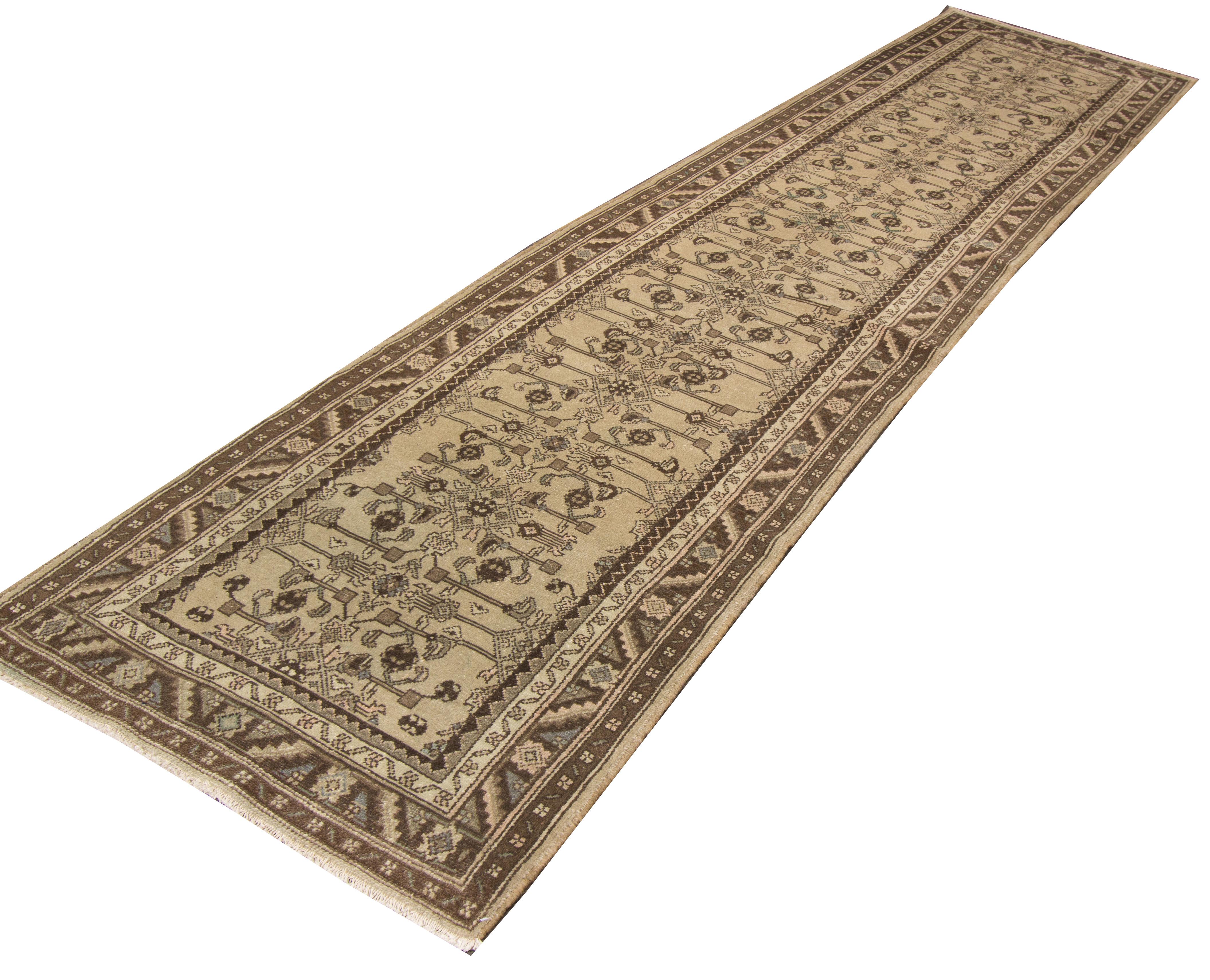 Persian Early 20th Century Vintage Malayer Runner Rug For Sale