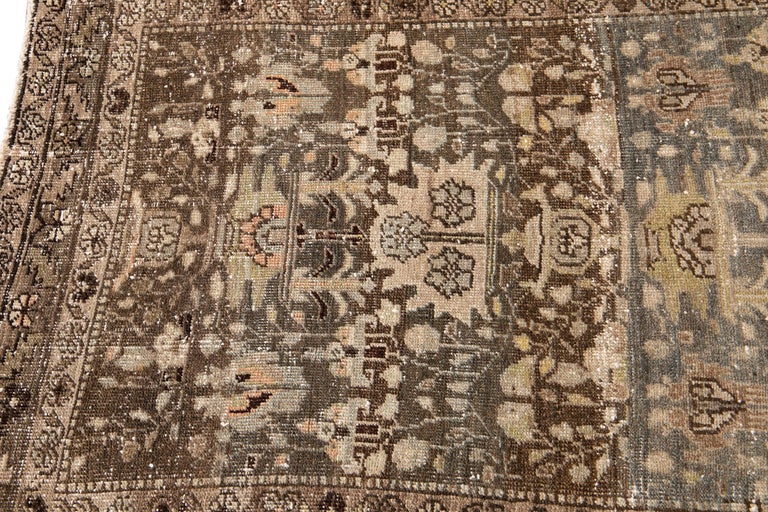Early 20th Century Vintage Persian Malayer Runner Rug 5