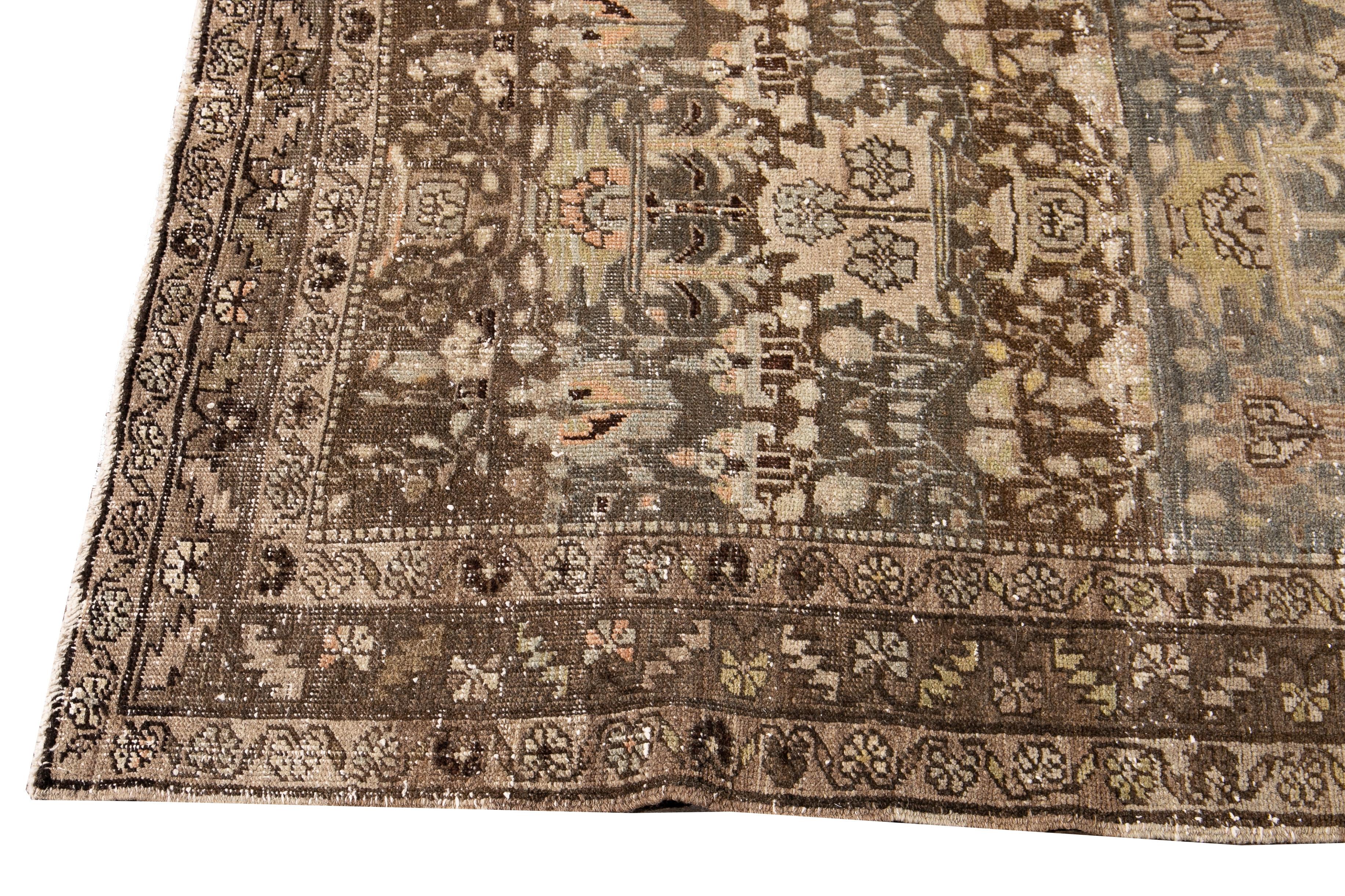 Early 20th Century Vintage Persian Malayer Runner Rug 1