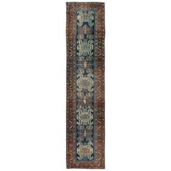 Early 20th Century Vintage Persian Wool Runner Rug