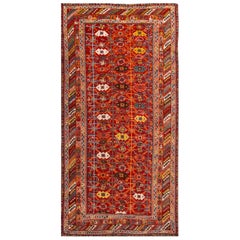 Early 20th Century Vintage Qashkaei Wool Rug