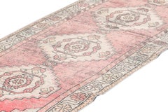 Early 20th Century Vintage Turkish Wool Runner Rug