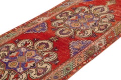 Early 20th Century Vintage Turkish Wool Runner Rug