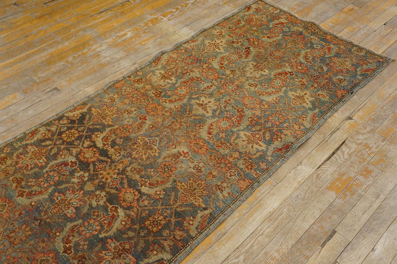 Early 20th Century W. Persian Bijar Carpet In Good Condition For Sale In New York, NY