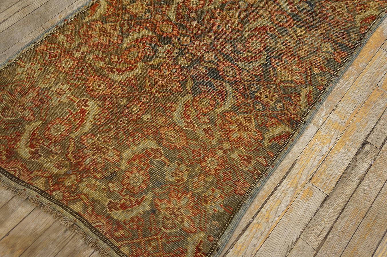 Early 20th Century W. Persian Bijar Carpet For Sale 3