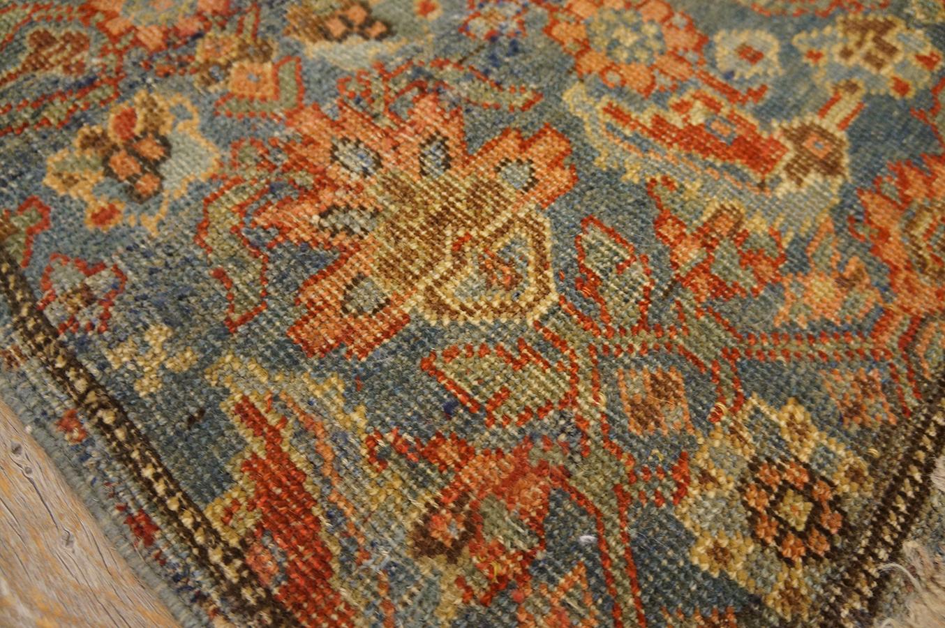 Early 20th Century W. Persian Bijar Carpet For Sale 4
