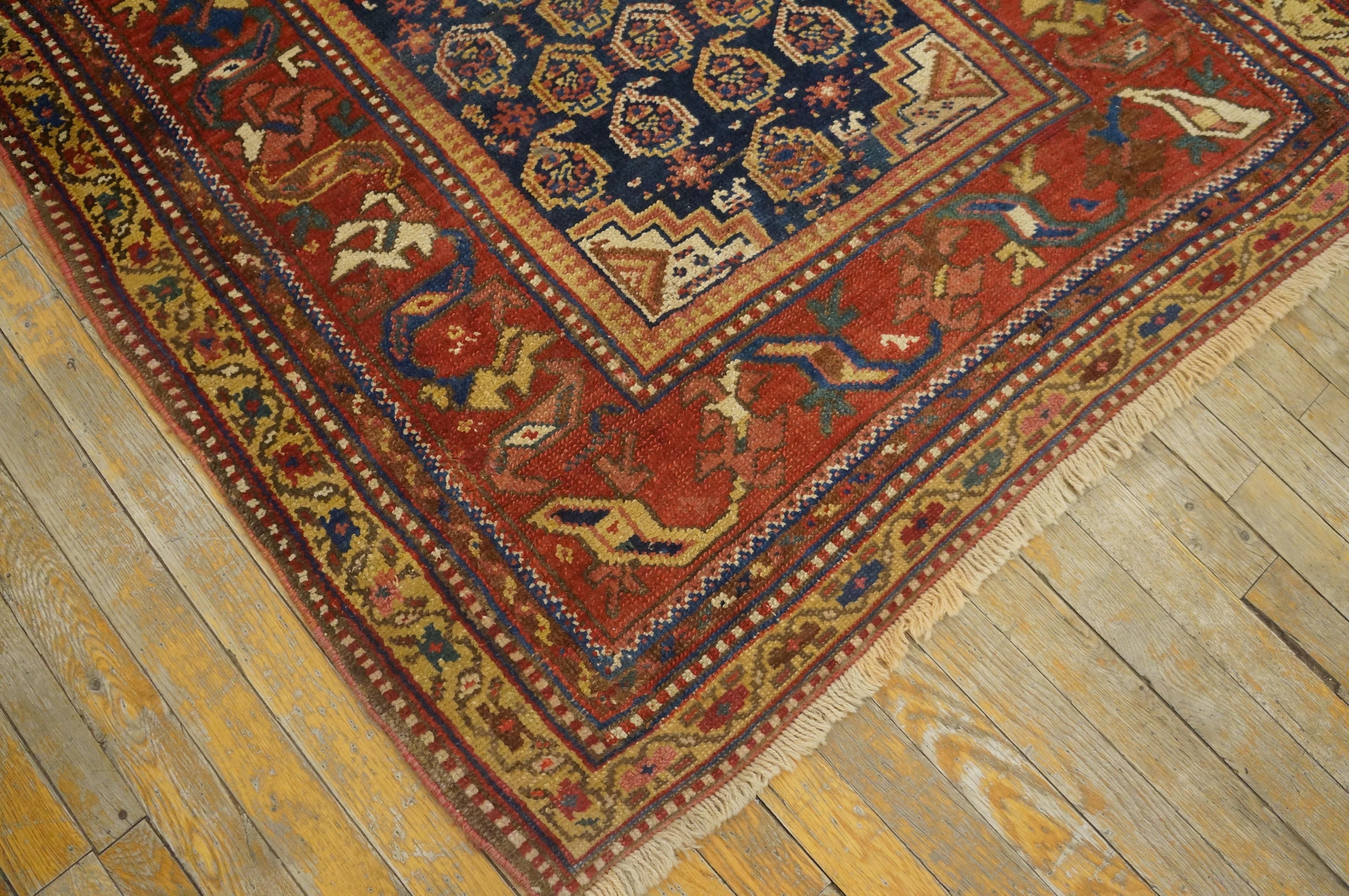 Tapis persan kurde du début du 20e siècle W. ( 3'10