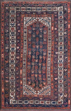 W. Persischer Kurdischer Teppich des frühen 20. Jahrhunderts ( 4'6" x 6'9" - 137 x 206")
