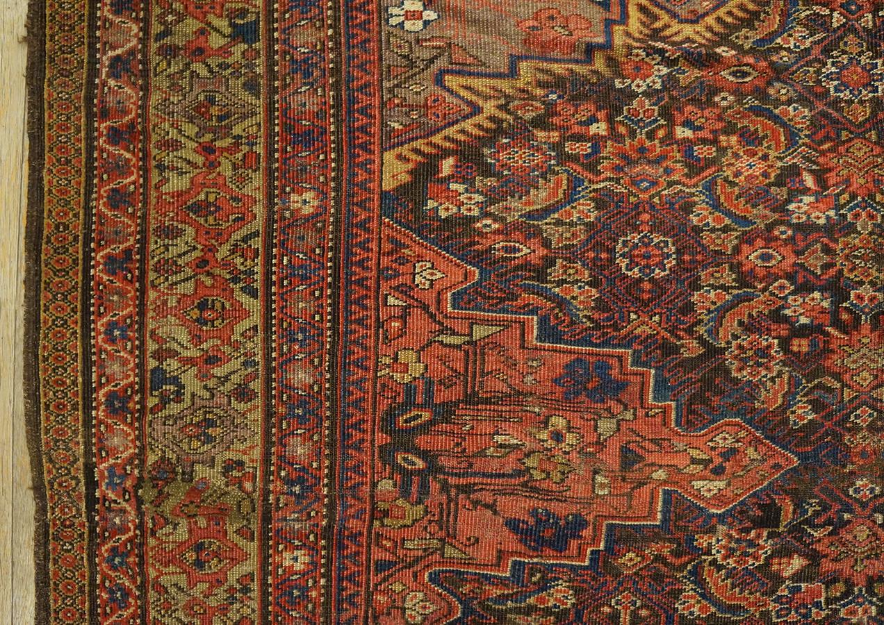 Tapis de galerie persan kurde du début du 20e siècle (6'4
