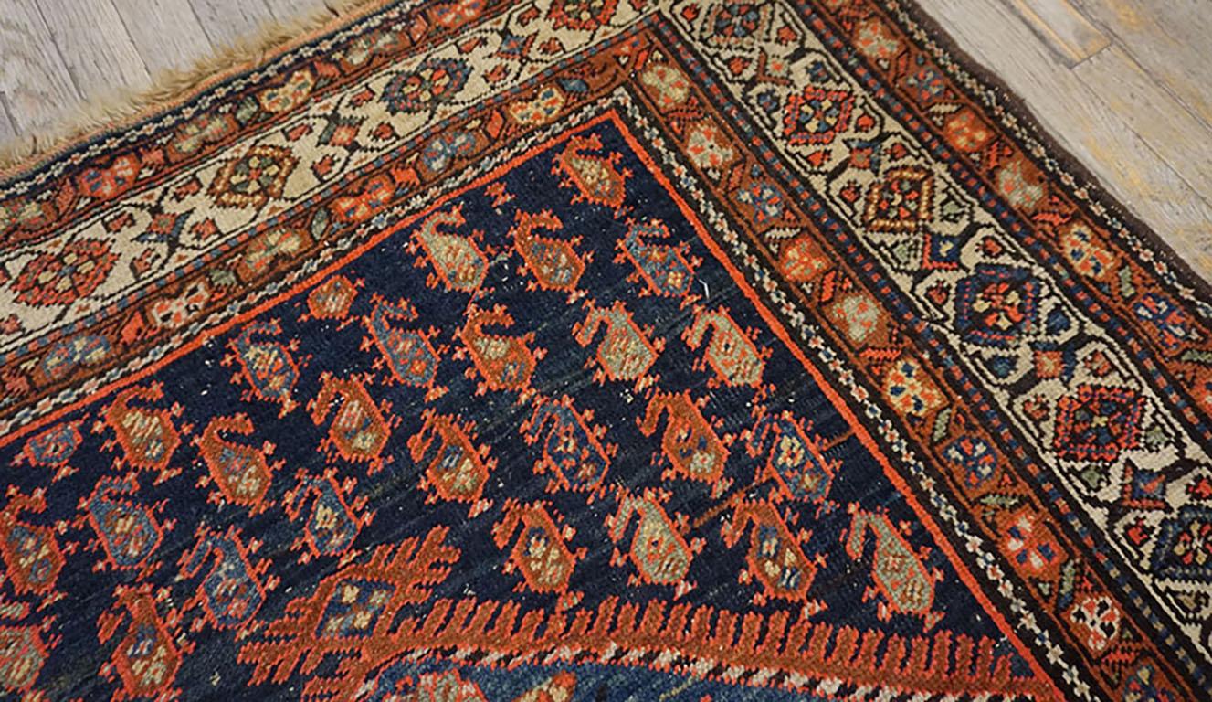 Frühes 20. Jahrhundert W. Persisch Kurdisch Teppich ( 4'5