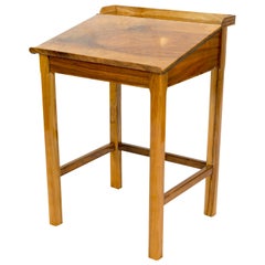 Antique Early 20th Century Walnut Art Deco Writing Desk