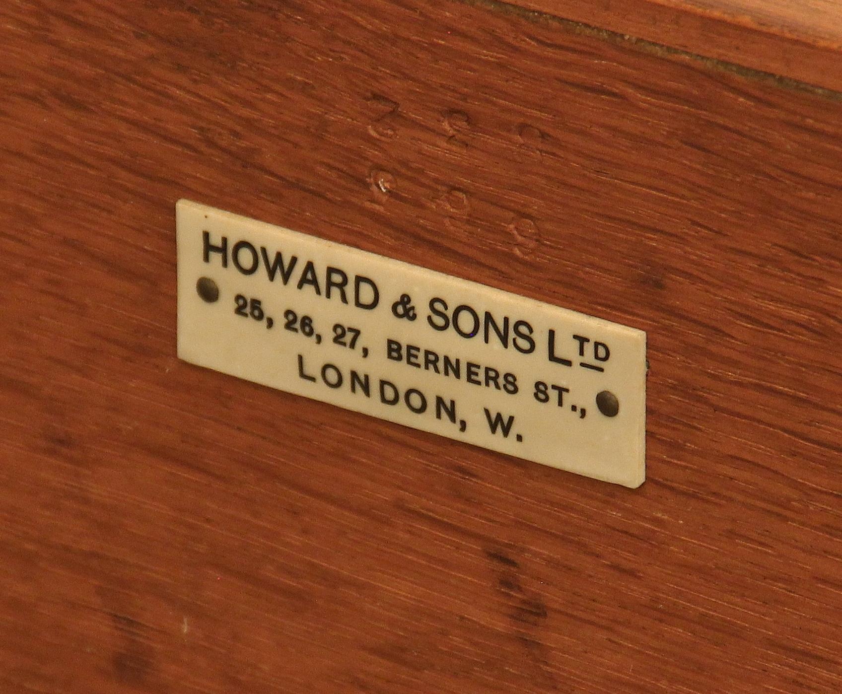 Early 20th Century Walnut Card Table by Howard & Co London For Sale 9