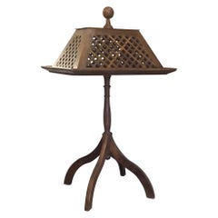 Early 20th Century Walnut Church Manuscript Stand