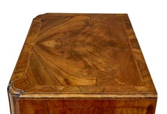 Early 20th century walnut Queen Anne inspired chest of drawers