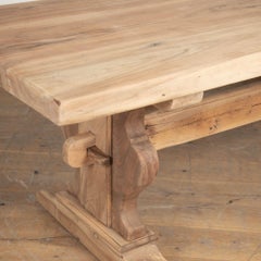 Early 20th Century Walnut Refectory Table