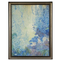 Acuarela de principios del siglo XX - Flores - por Corneille Henri Dee