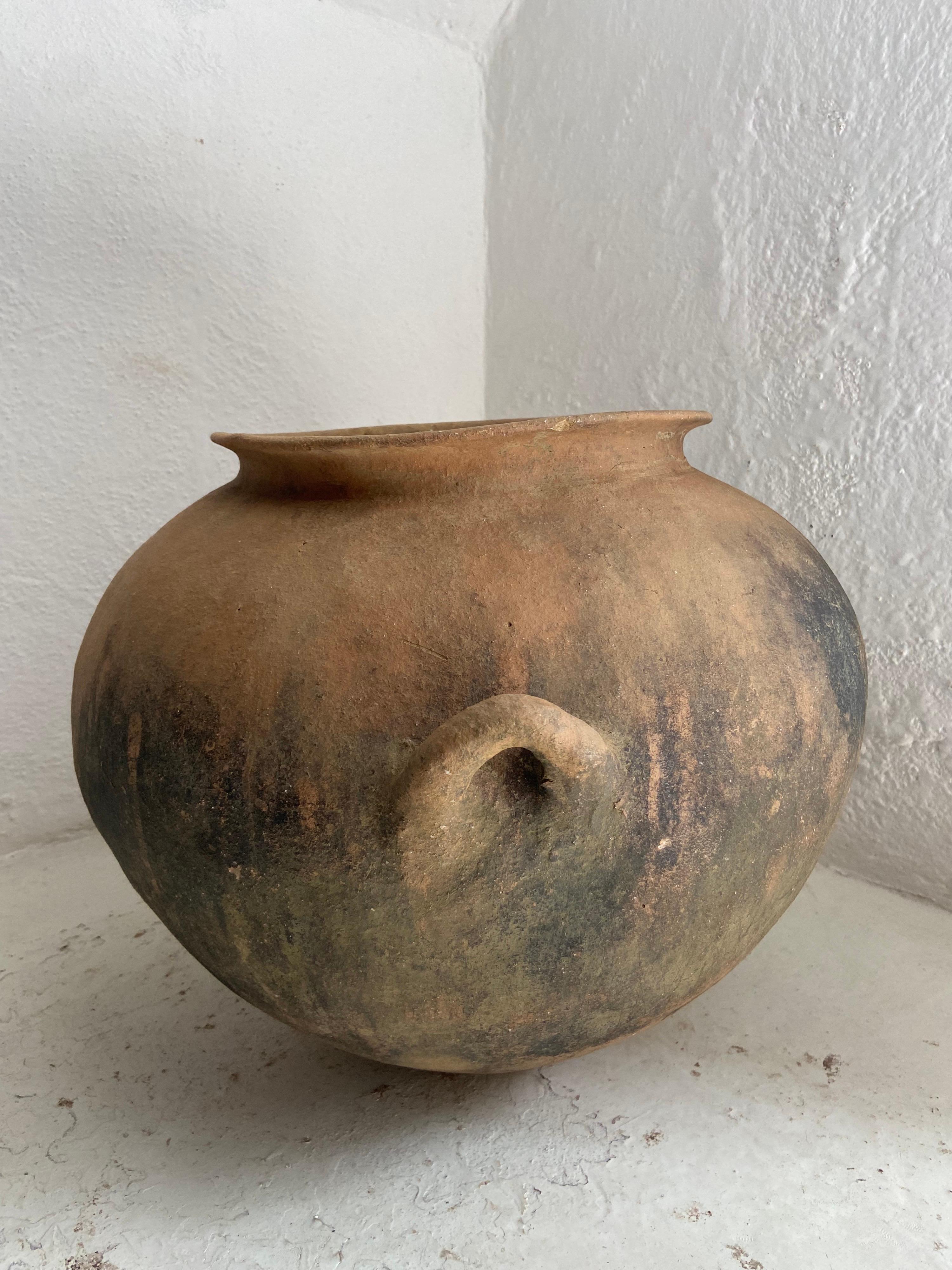 Rustic Early 20th Century Water Jar from Central Mexico
