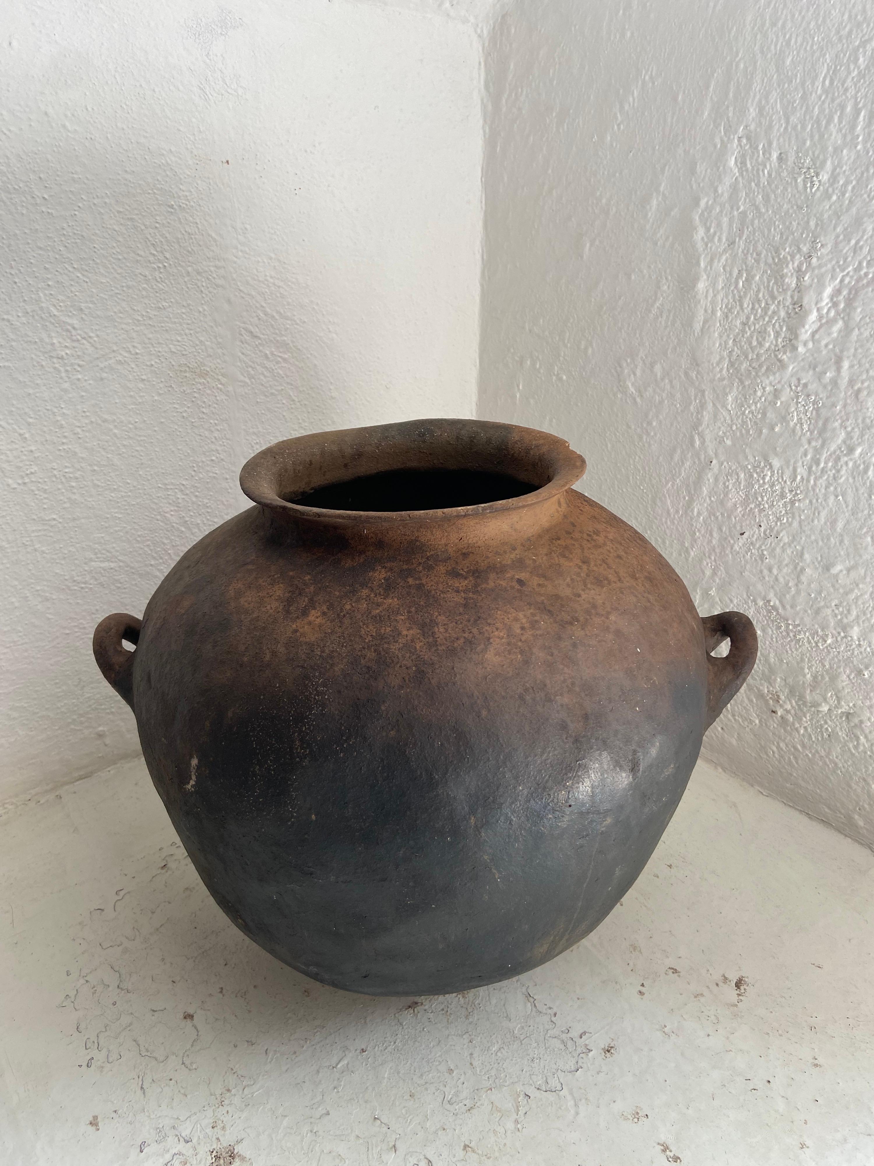 Ceramic Early 20th Century Water Jar from Mexico