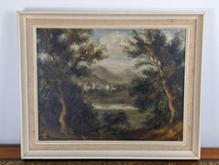Early 20th Century Welsh School Townscape of Welshpool, Oil on Canvas