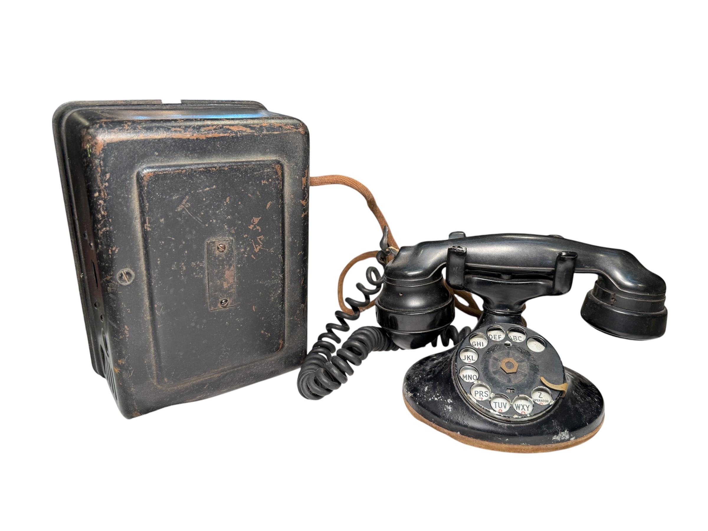 Américain Début du 20e siècle Western Electric  Téléphone de bureau en vente
