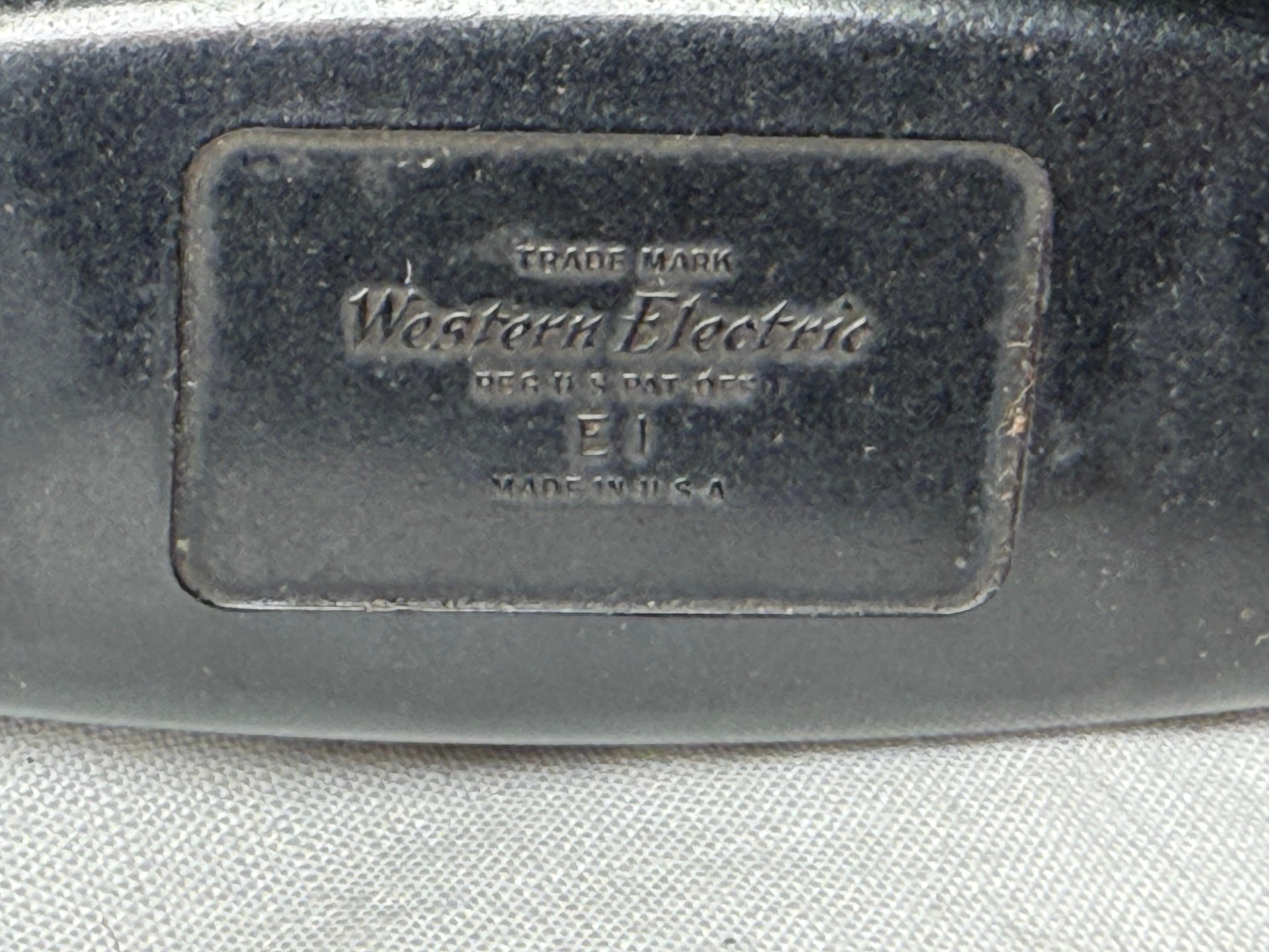 Métal Début du 20e siècle Western Electric  Téléphone de bureau en vente