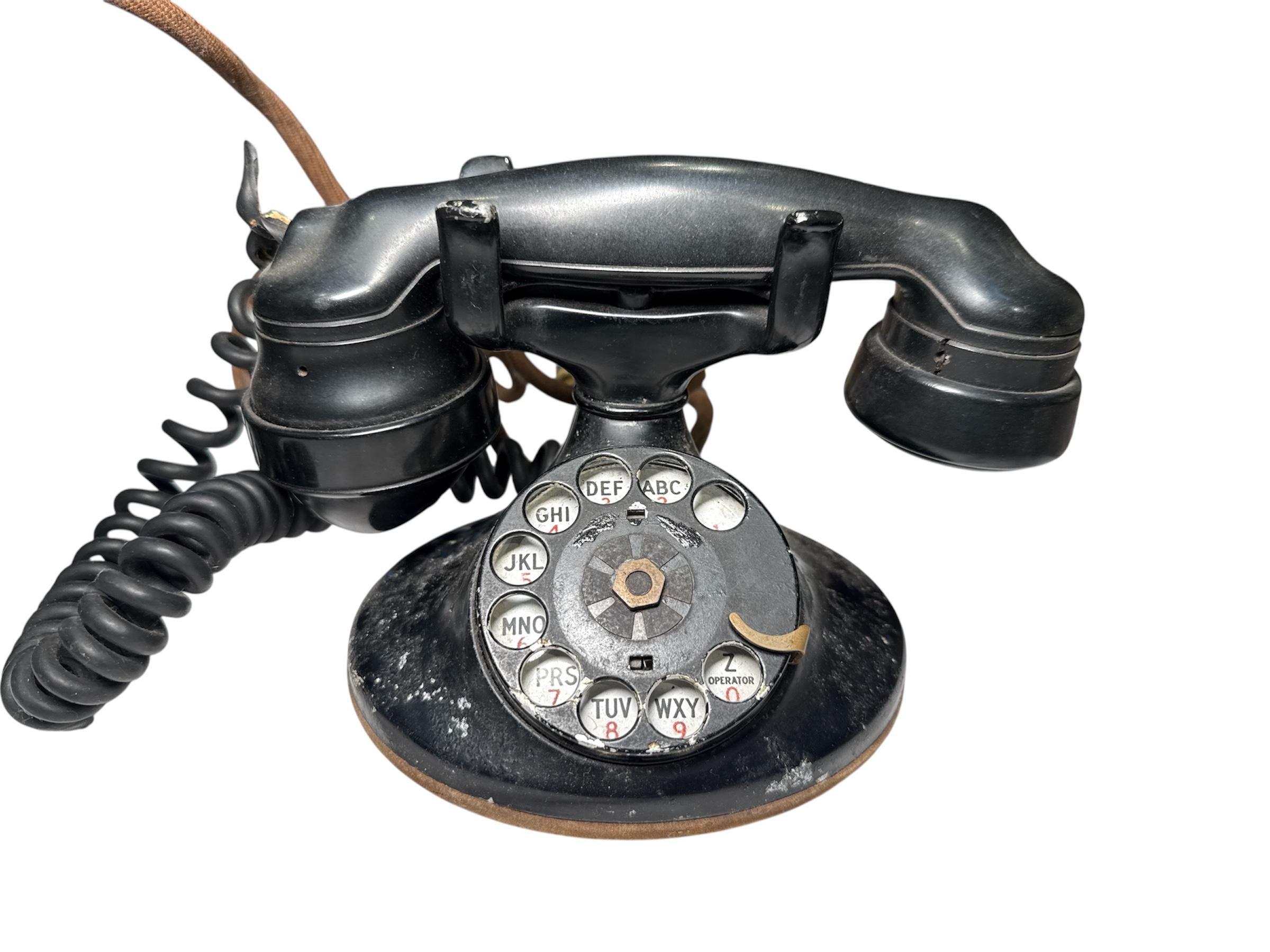 Début du 20e siècle Western Electric  Téléphone de bureau en vente 1
