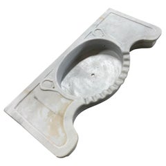 Early 20th Century White Marble Sink