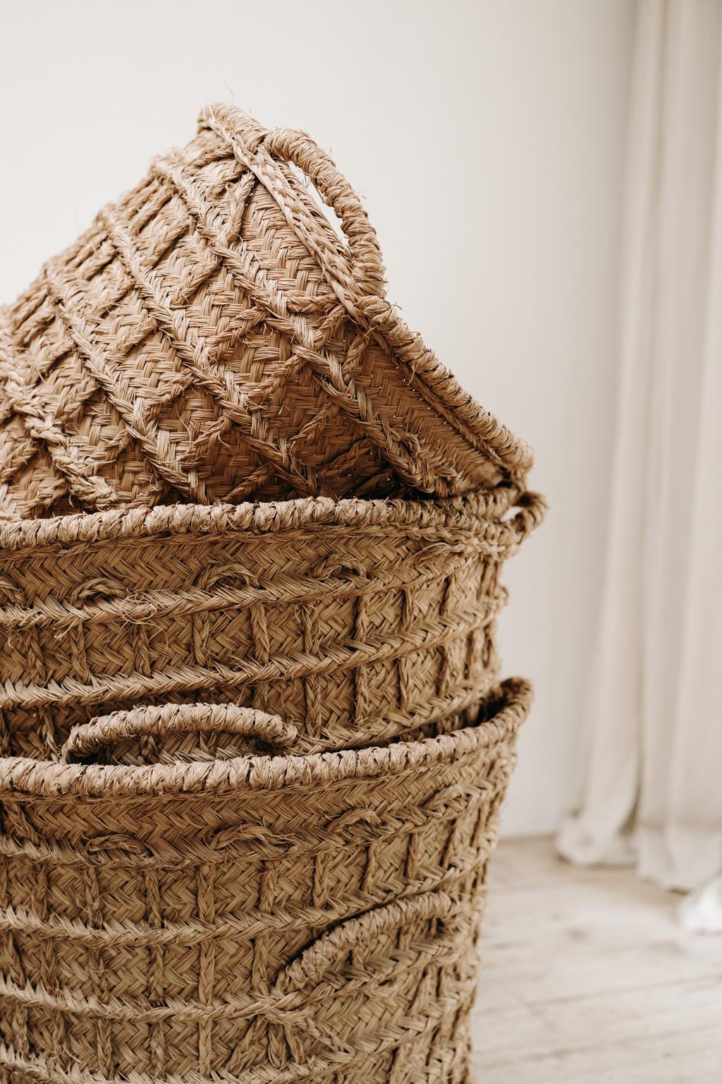 Early 20th Century Wicker Baskets 7