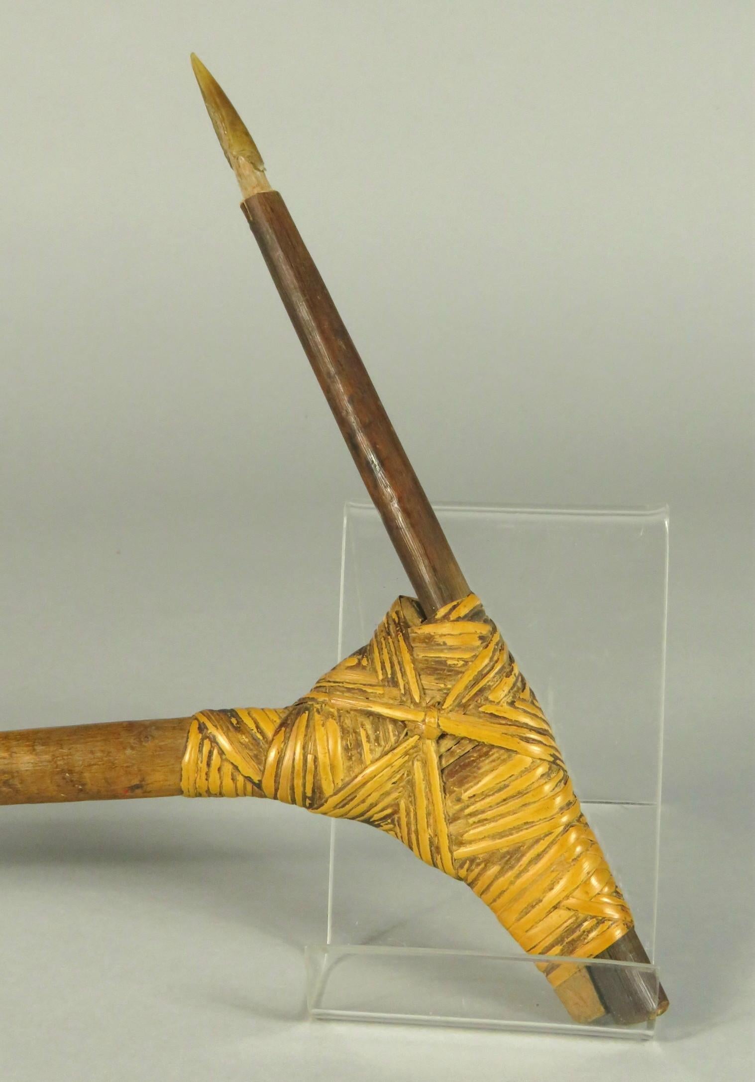 Papua New Guinean Early 20th Century Papua New Guinea Fighting Pick, Lowland Rainforest