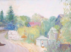 Anfang des 20. Jahrhunderts Holz gerahmt Öl / Board dekorative Malerei