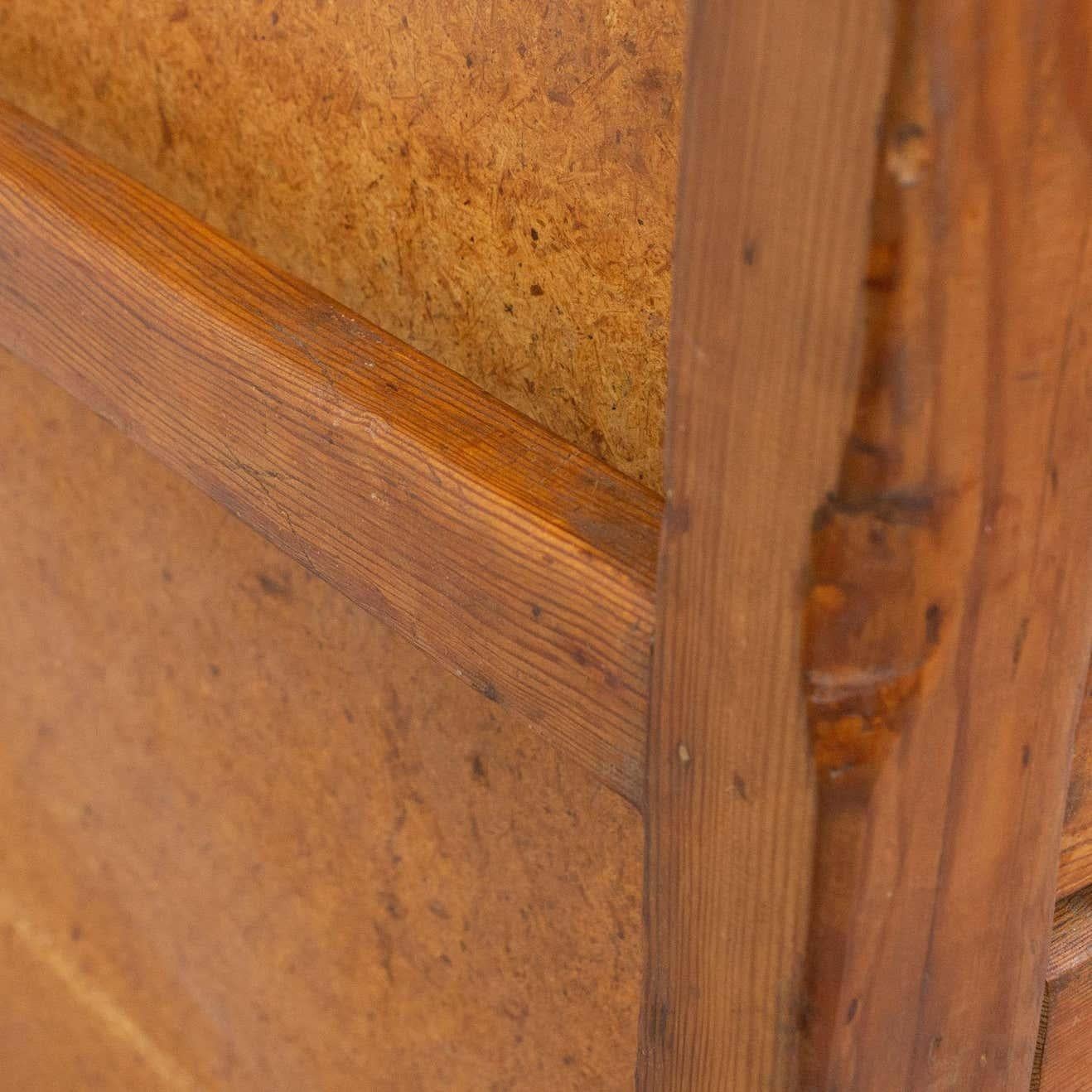 Grande schedario francese in Wood dei primi del Novecento in vendita 2