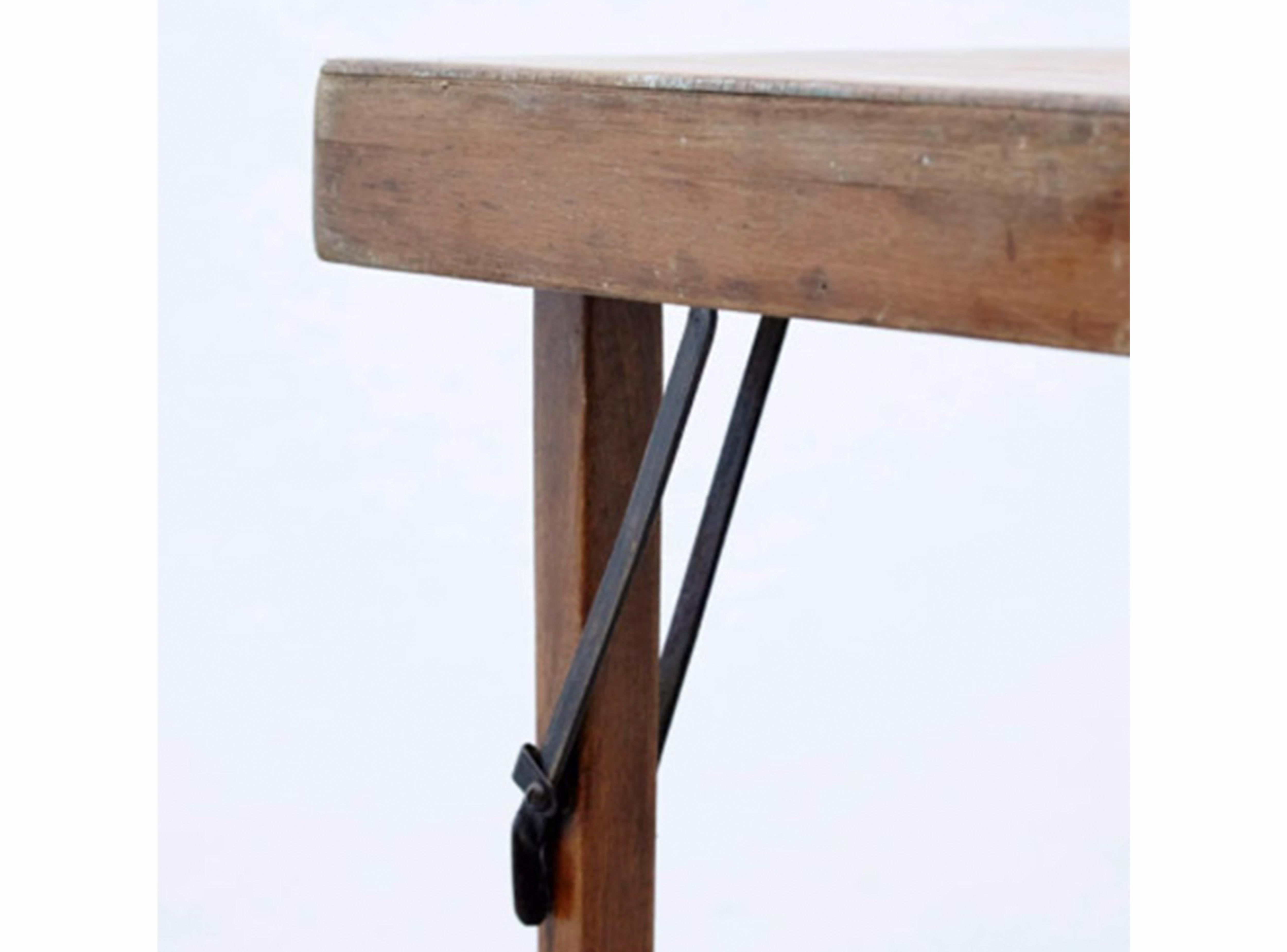 Bois Table pliante Thonet en bois du début du 20e siècle T211 en vente