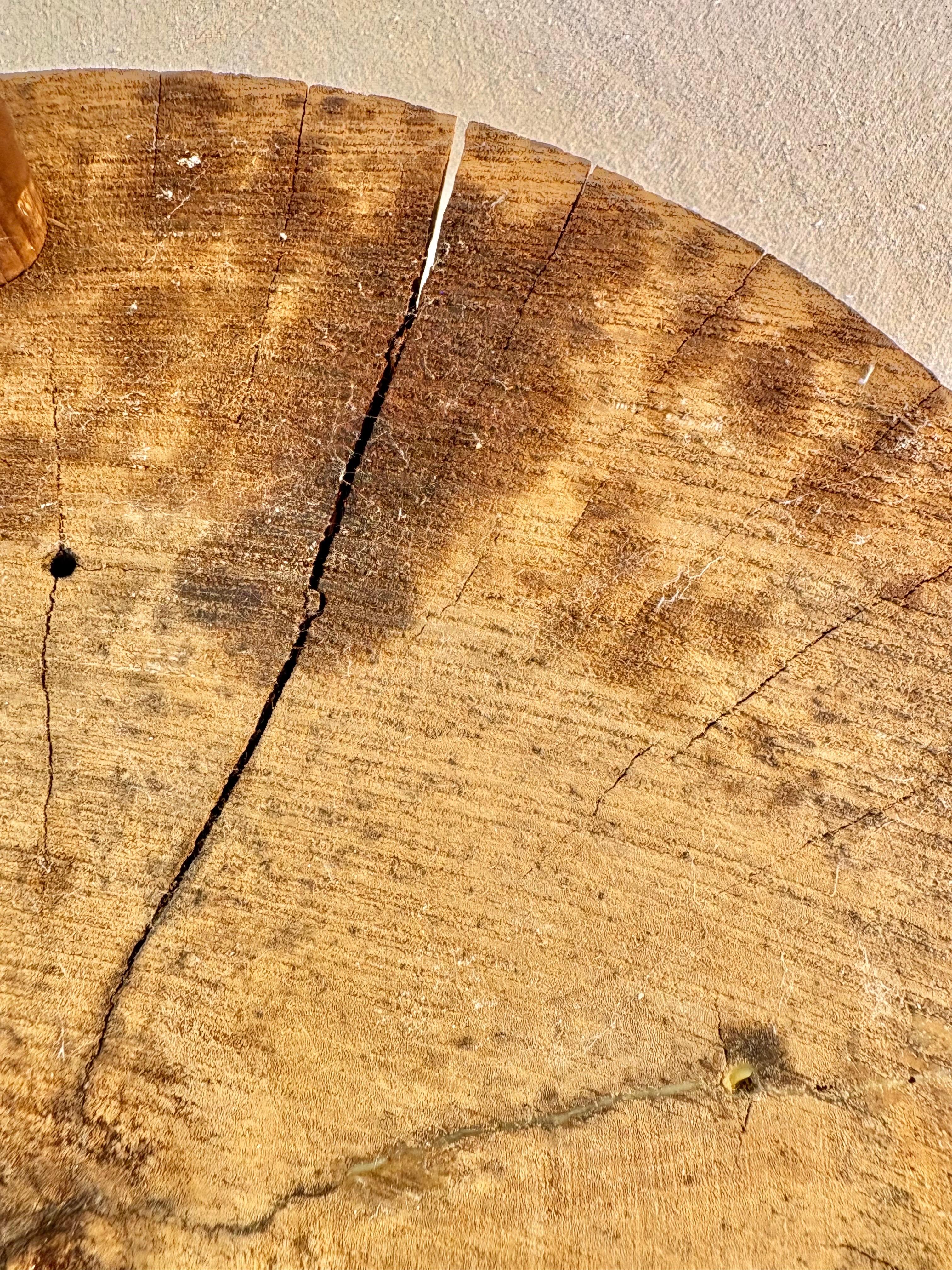 Anfang des 20. Jahrhunderts Holz Tuk-Away Butcher Block im Angebot 6