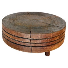 Anfang des 20. Jahrhunderts Holz Tuk-Away Butcher Block