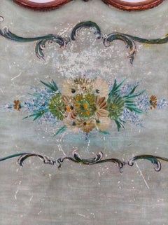 Early 20th Century Wood Venecian Headboard