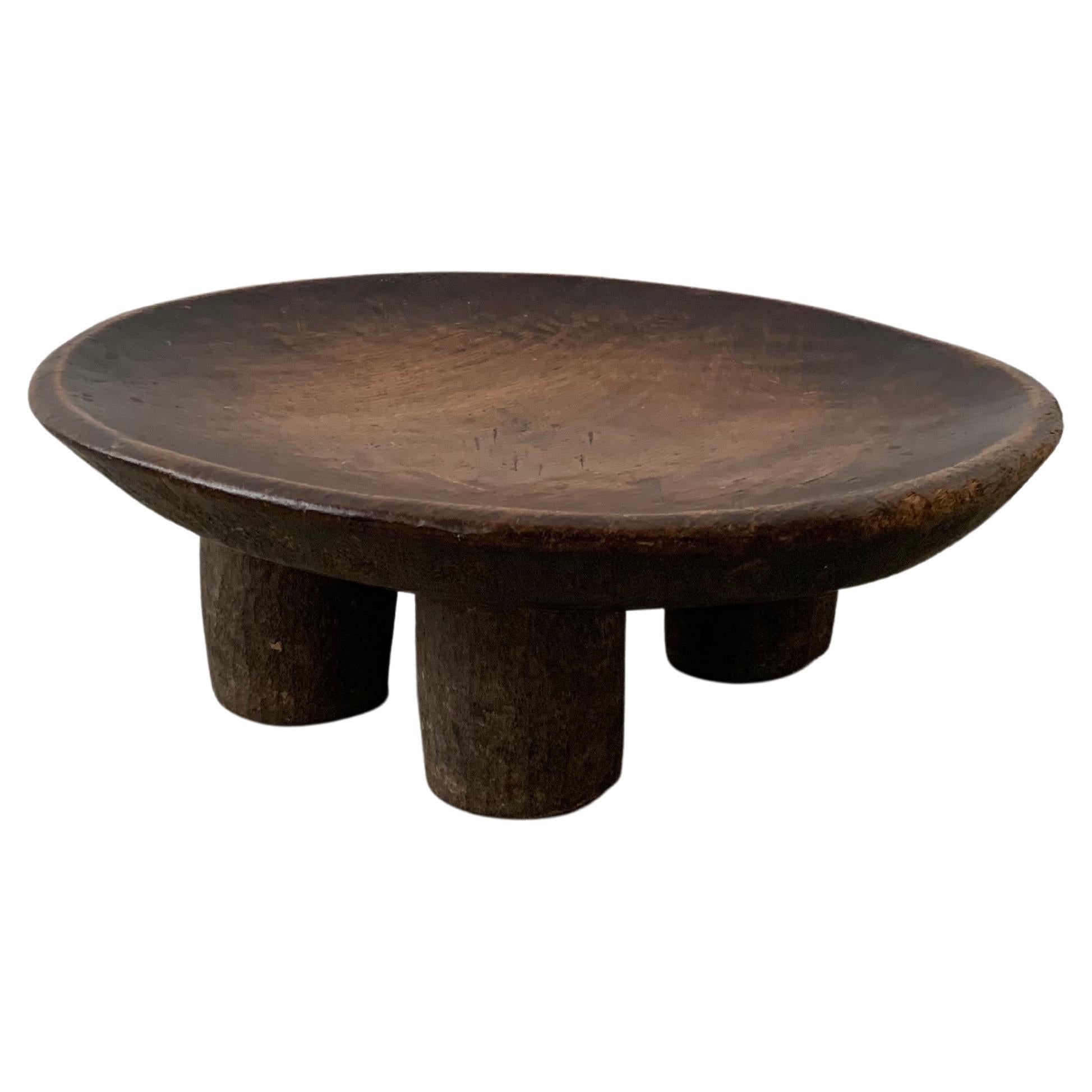 Early 20th Century Wooden African Circular Senufo Stool 