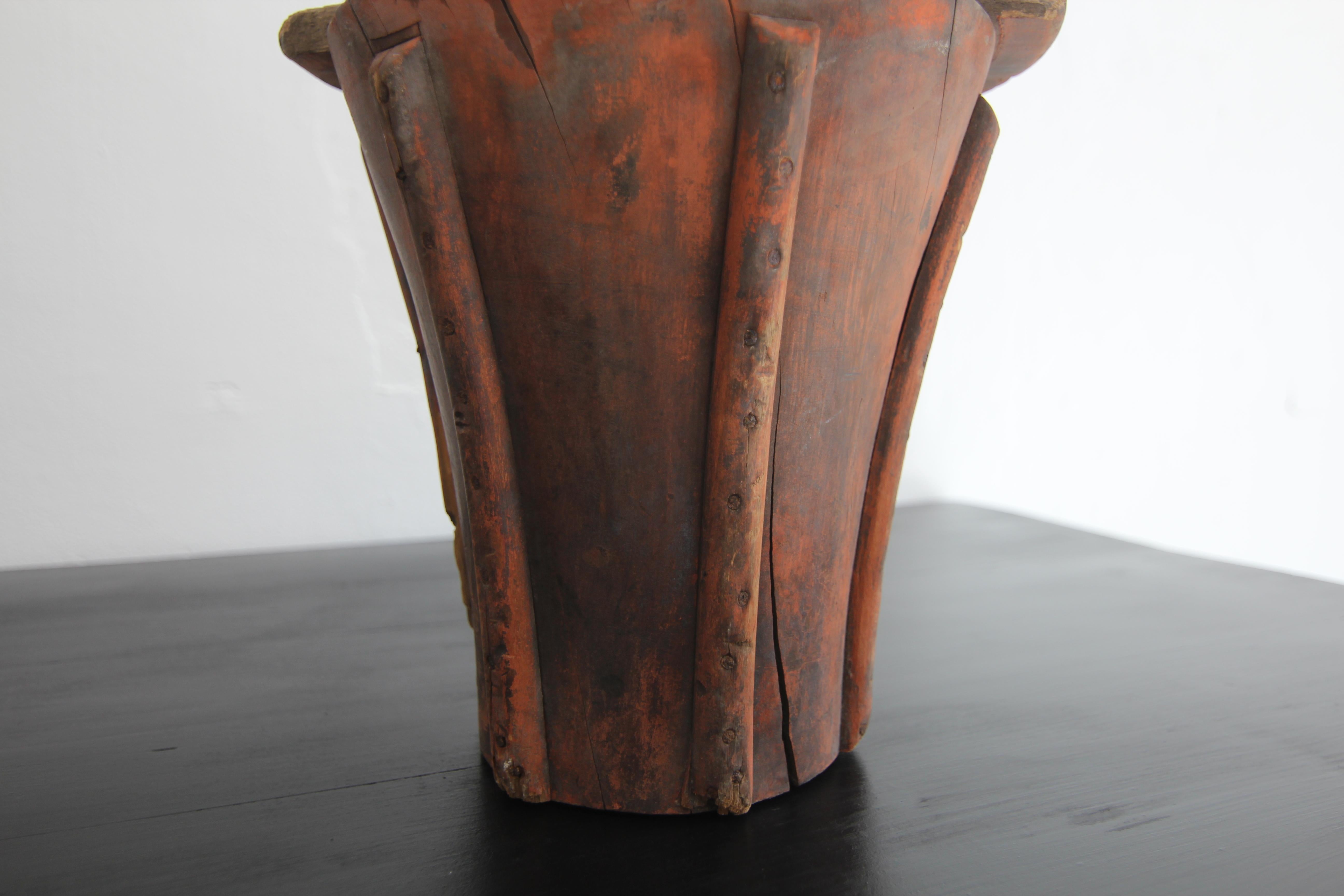 Early 20th Century Wooden Casting Pattern Object with Original Patina For Sale 5