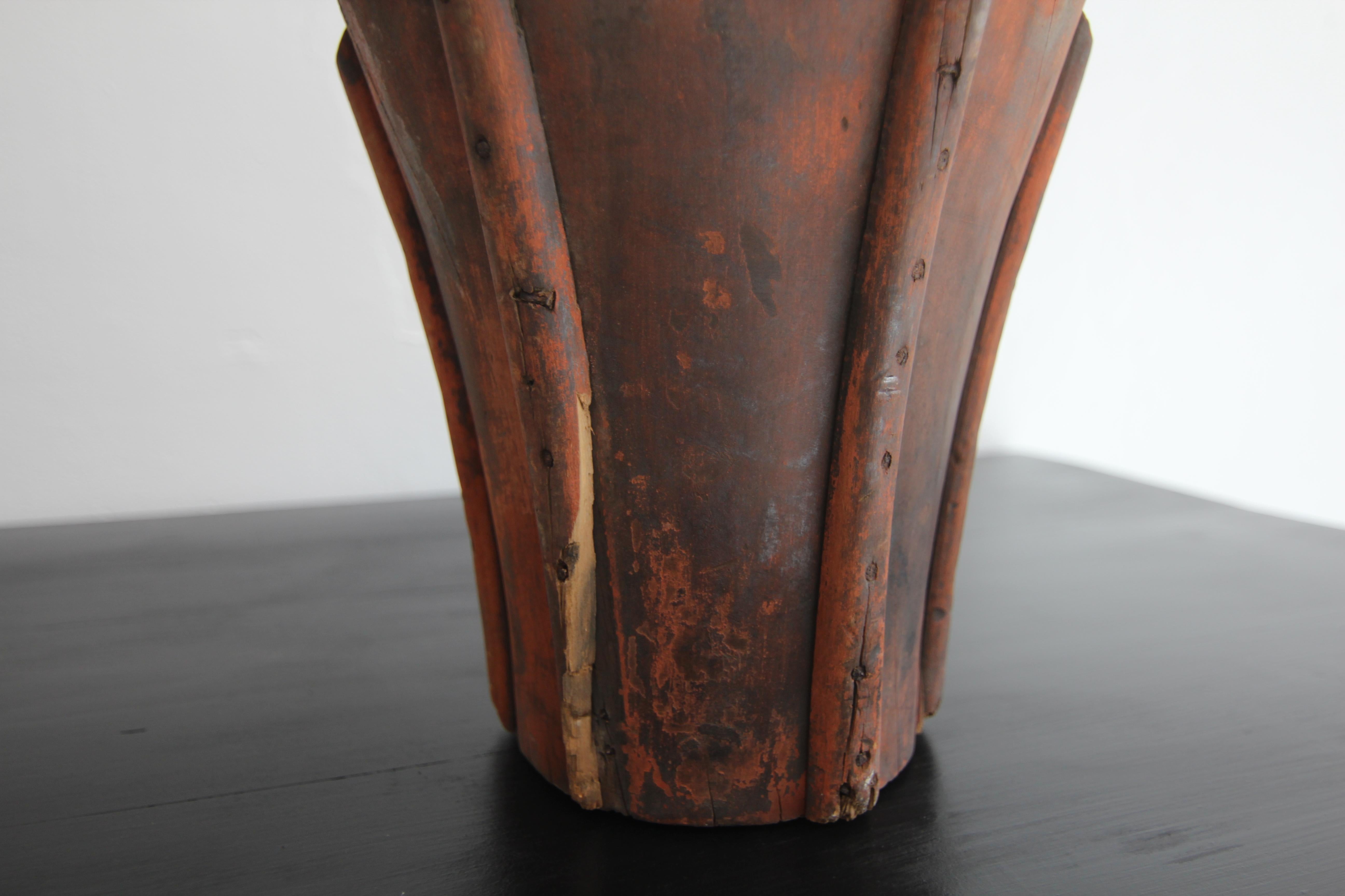 Early 20th Century Wooden Casting Pattern Object with Original Patina For Sale 8