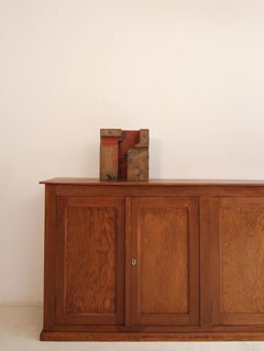 Early 20th Century Wooden Casting Pattern Object with Original Patina