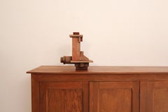 Early 20th Century Wooden Casting Pattern Object with Original Patina