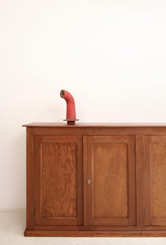 Early 20th Century Wooden Casting Pattern Object with Original Patina