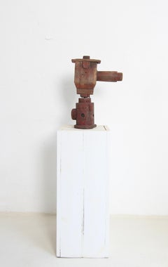 Early 20th Century Wooden Casting Pattern Object with Original Patina