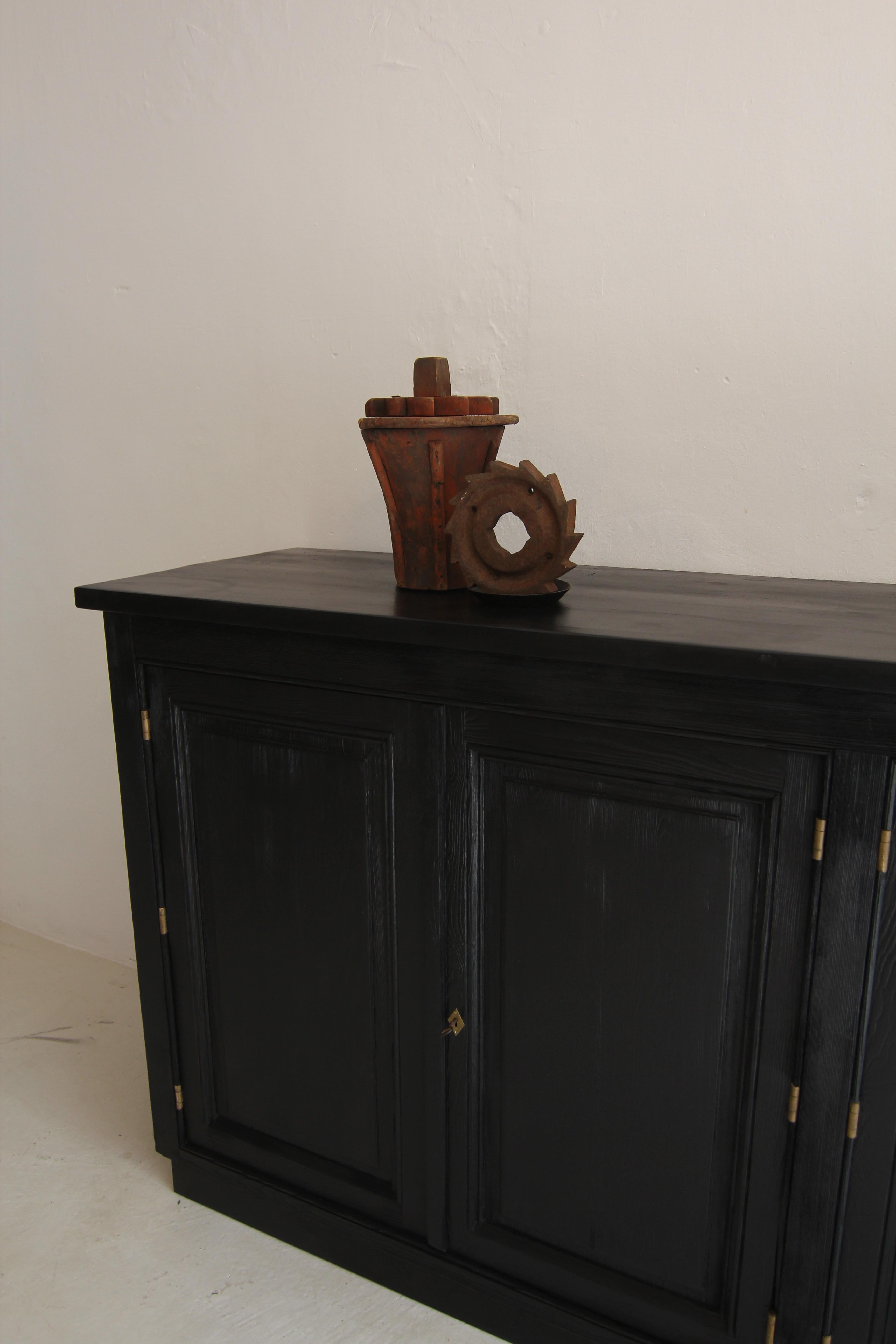German Early 20th Century Wooden Casting Pattern Object with Original Patina For Sale